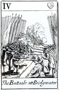 1685年7月6日、ブリッジウォーターでの戦い 作： English School